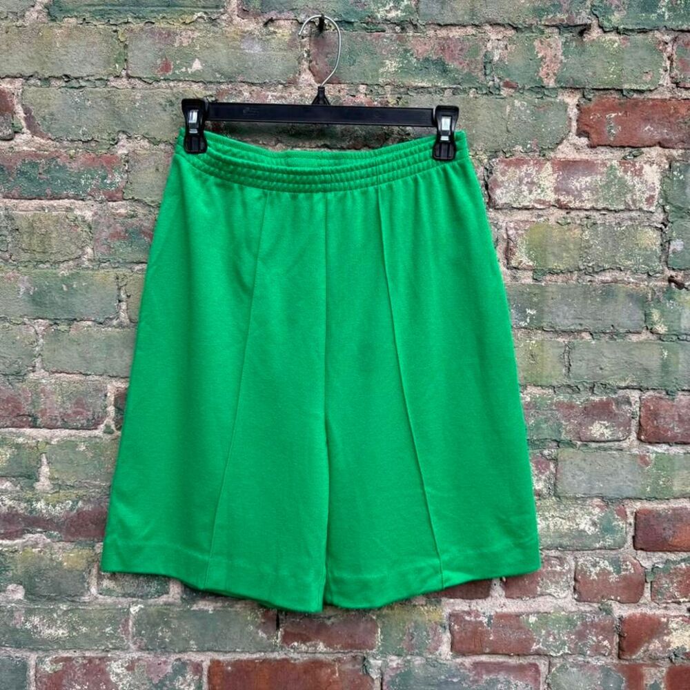 True Vintage 1970s Sweat Shorts Women's Size 14‎ Catalina Deadstock NWT Green